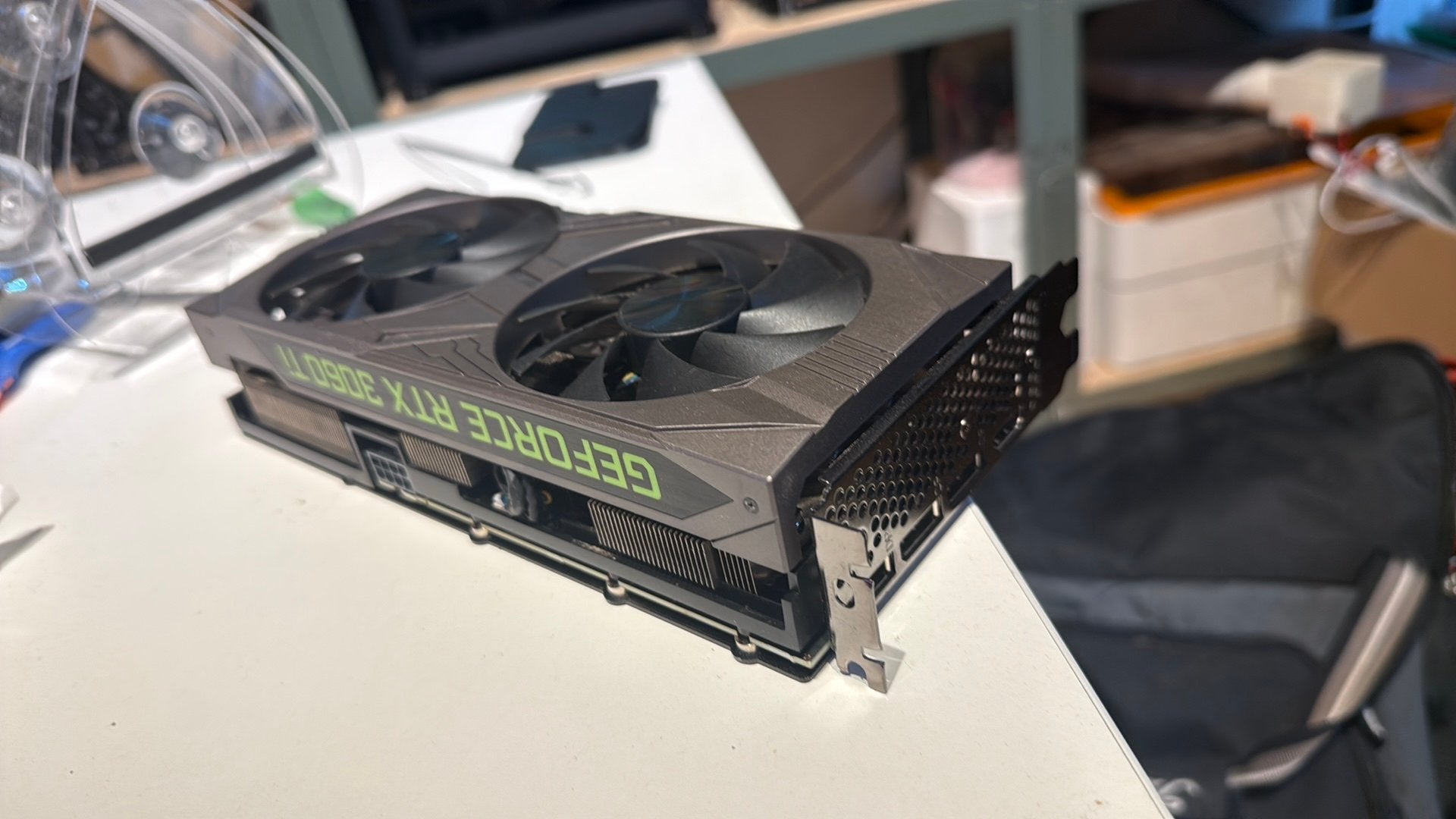 Nvidia GeForce RTX 3060 Ti 8GB - Lenovo OEM RTX3060Ti, Gebruikt, HDMI, GDDR6, PCI-Express 4