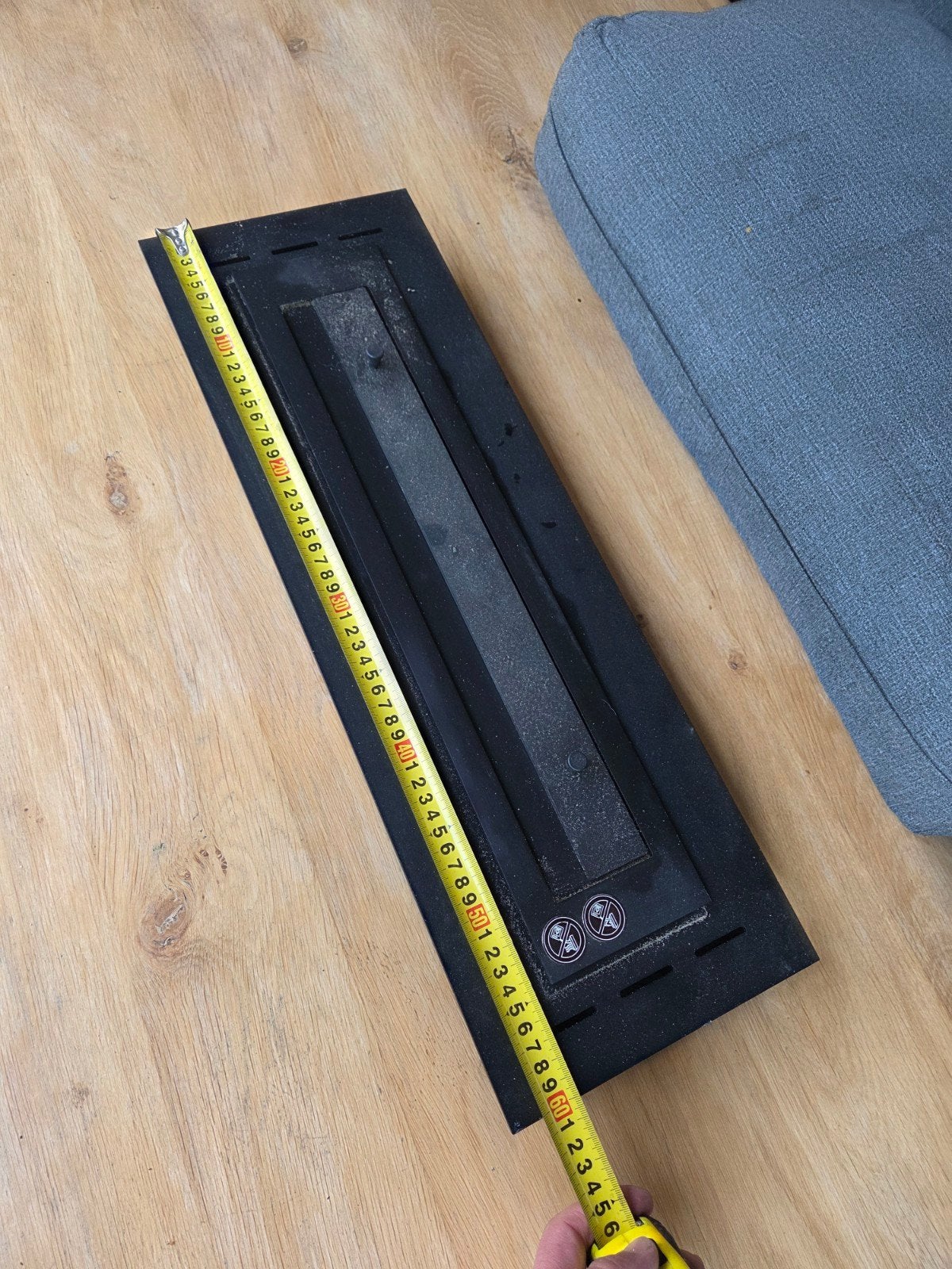 Bio-ethanol brander 60 cm, Ophalen, Gebruikt, Inbouwhaard, Overige soorten