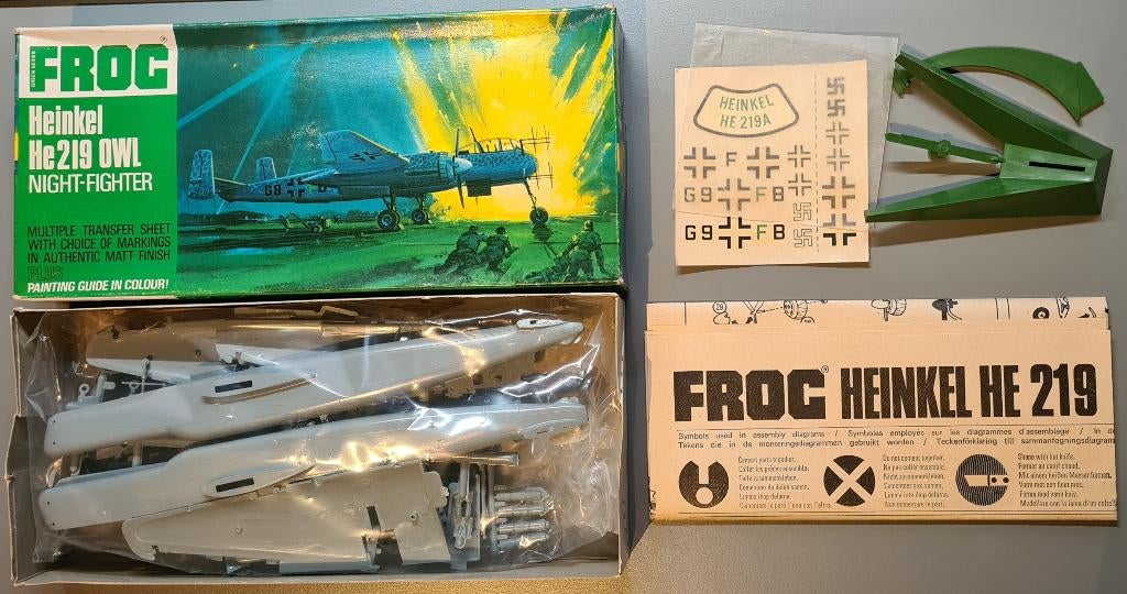 FROG 1/72 Scale 3x Vintage Models, Overige merken, 1:72 tot 1:144, Ophalen of Verzenden, Zo goed als nieuw