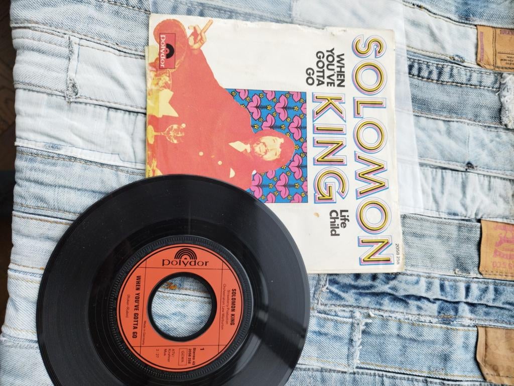 Solomon King - When You've Gotta Go vinyl single, Ophalen of Verzenden, Gebruikt, Pop