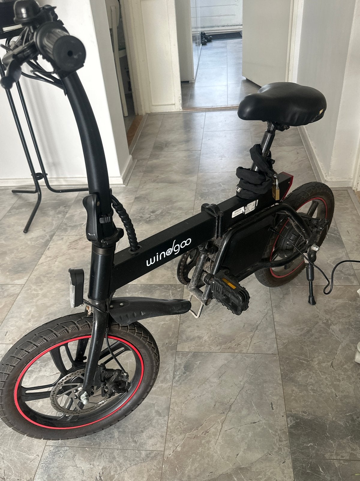 Windgoo B20 Pro elektrische vouwfiets met grotere accu, Fietsen en Brommers, Elektrische fietsen, Gebruikt, Overige merken, Minder dan 47 cm