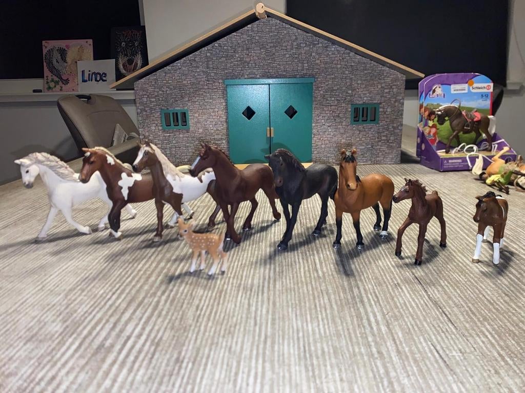 Schleichpaarden, Ophalen of Verzenden, Zo goed als nieuw, Paard, Beeldje of Figuurtje