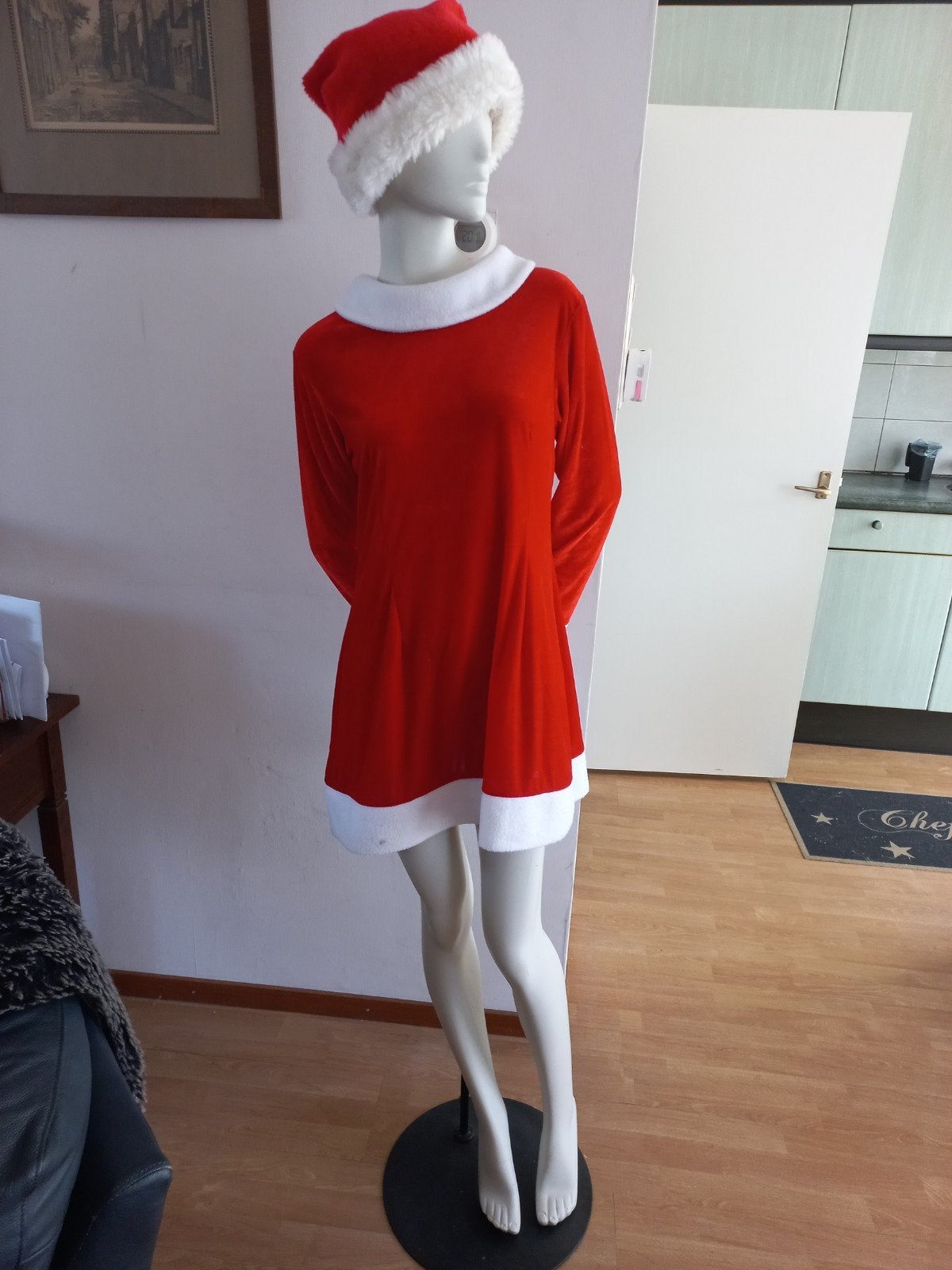 etalage pop met standaard.  2 meter, Ophalen, Vintage, Gebruikt, Kunststof