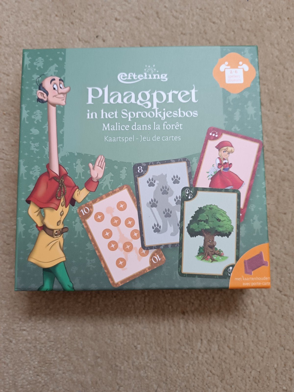 Plaagpret in het Sprookjesbos - Efteling Kaartspel, Ophalen of Verzenden, Nieuw, Overige typen