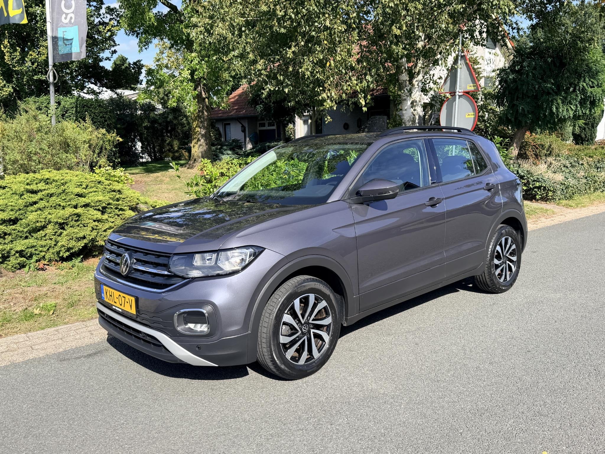 Volkswagen T-Cross 1.0 TSI Active 110PK DSG•ACC•Carplay, Auto's, Gebruikt, Bedrijf, 3 cilinders, 1100 kg