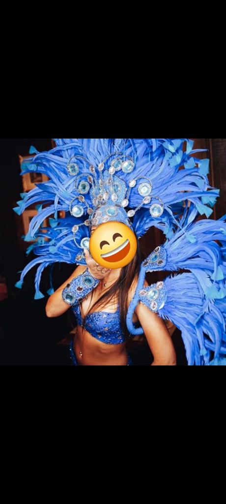 Samba costume, Hobby en Vrije tijd, Ophalen