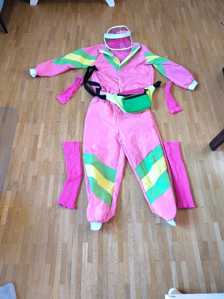 Verkleedkleding maat 140 80's - 90's, Ophalen of Verzenden, Gebruikt, 134 t/m 140, Meisje
