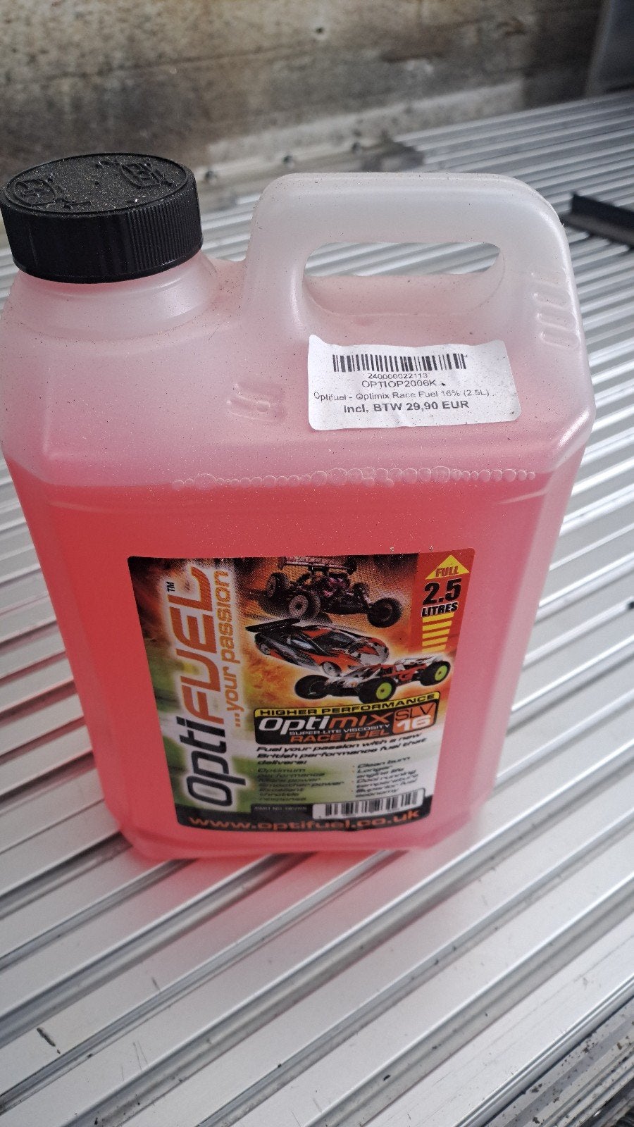 optifeul 16% nitro, Hobby en Vrije tijd, Tank, Groter dan 1:32, Nieuw, Ophalen
