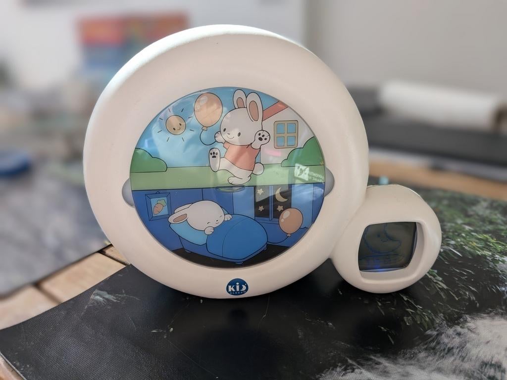 Kid Sleep Moon slaaptrainer kinderklok, Ophalen of Verzenden, Gebruikt, Klok