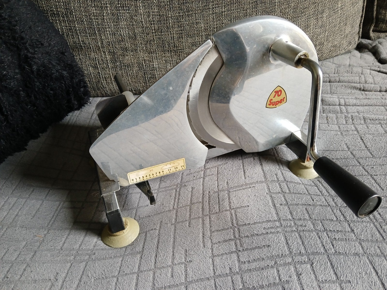 Vintage snijmachine, Ophalen, Gebruikt