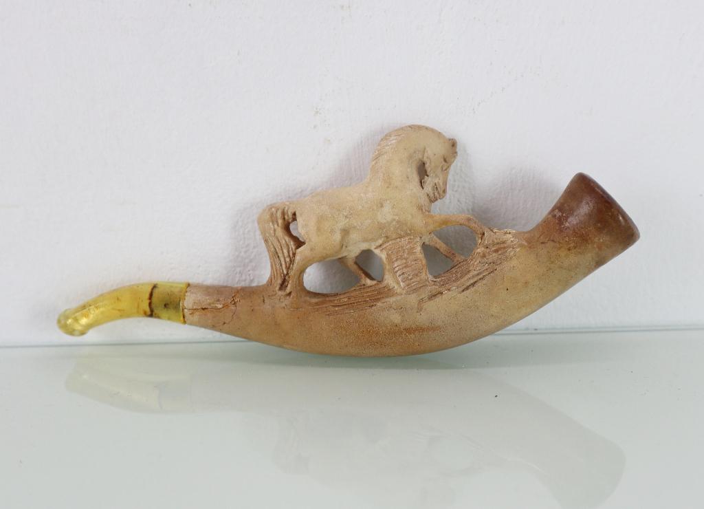 Antiek meerschuimen pijpje, Ophalen of Verzenden