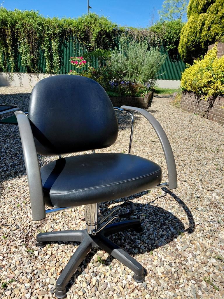 Hydraulische kappers pompstoel gratis, Huis en Inrichting, Stoelen, Ophalen of Verzenden