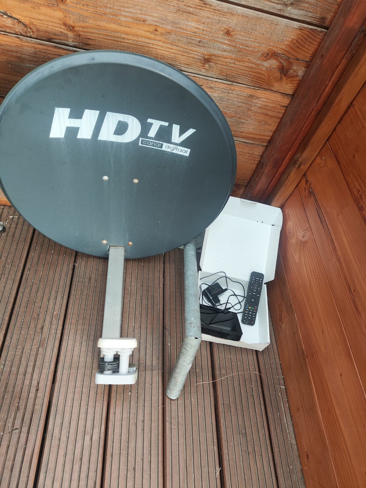 Schotelantenne 60cm, Ophalen