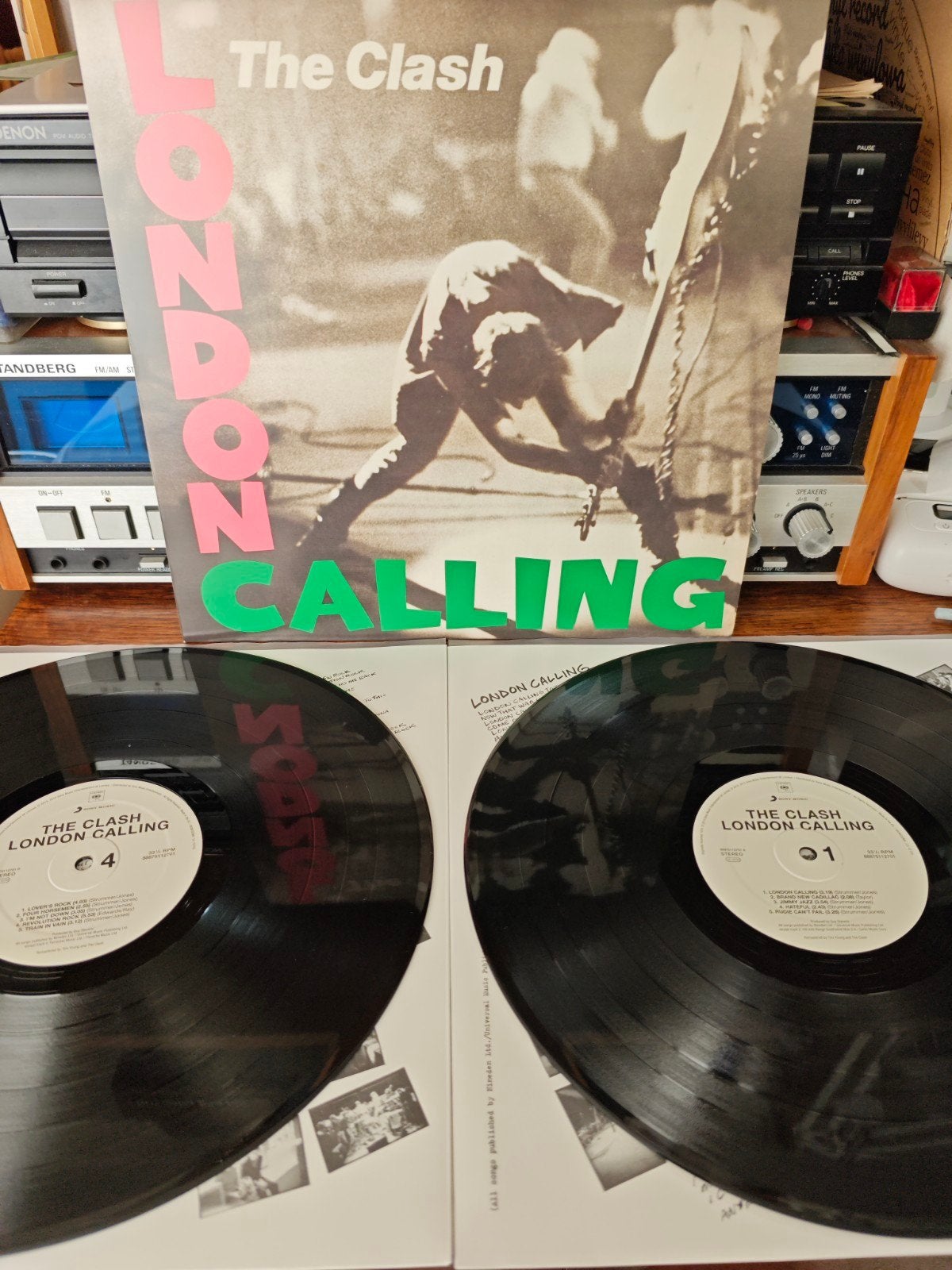 The Clash - London Calling dubbel-LP (Zo goed als nieuw), Inclusief binnenhoes, Ophalen of Verzenden, Zo goed als nieuw, Dubbel-LP