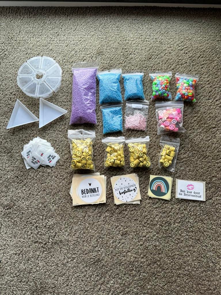 Pakket met sieraden onderdelen, Ophalen of Verzenden, Nieuw, Kraal