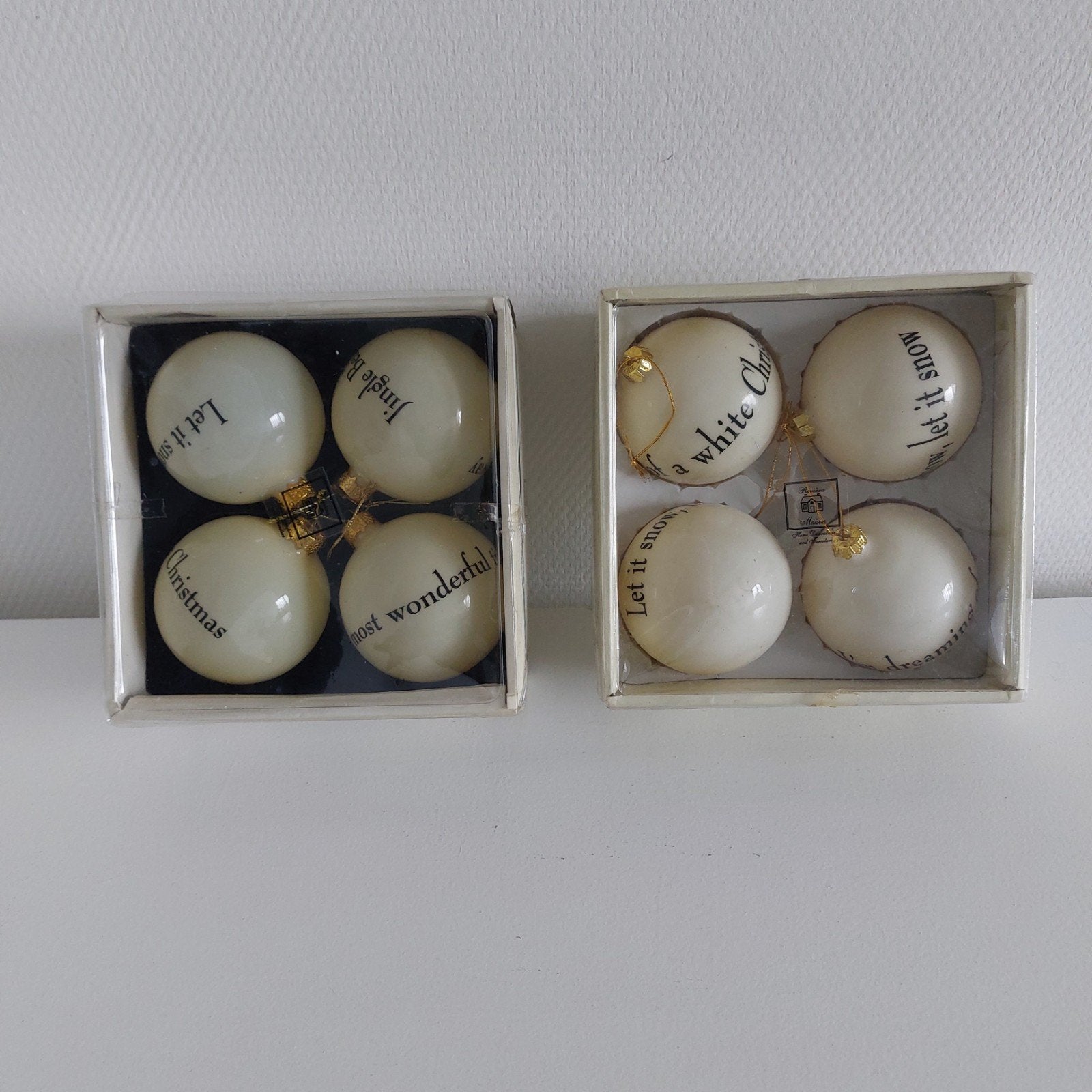 2 dozen Rivièra Maison Kerstballen(oude Collectie), Ophalen of Verzenden, Nieuw