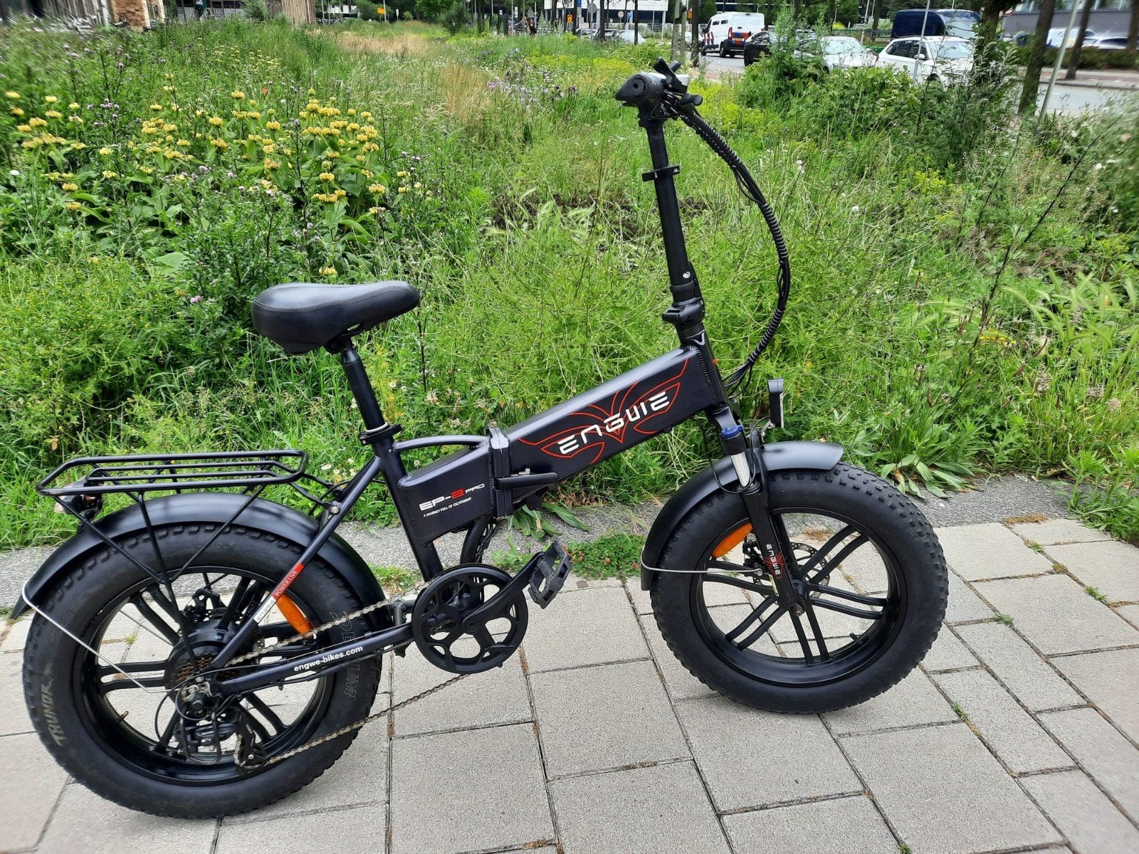 engwe ep-2 pro fatbike, Ophalen, Zo goed als nieuw, 20 inch of meer