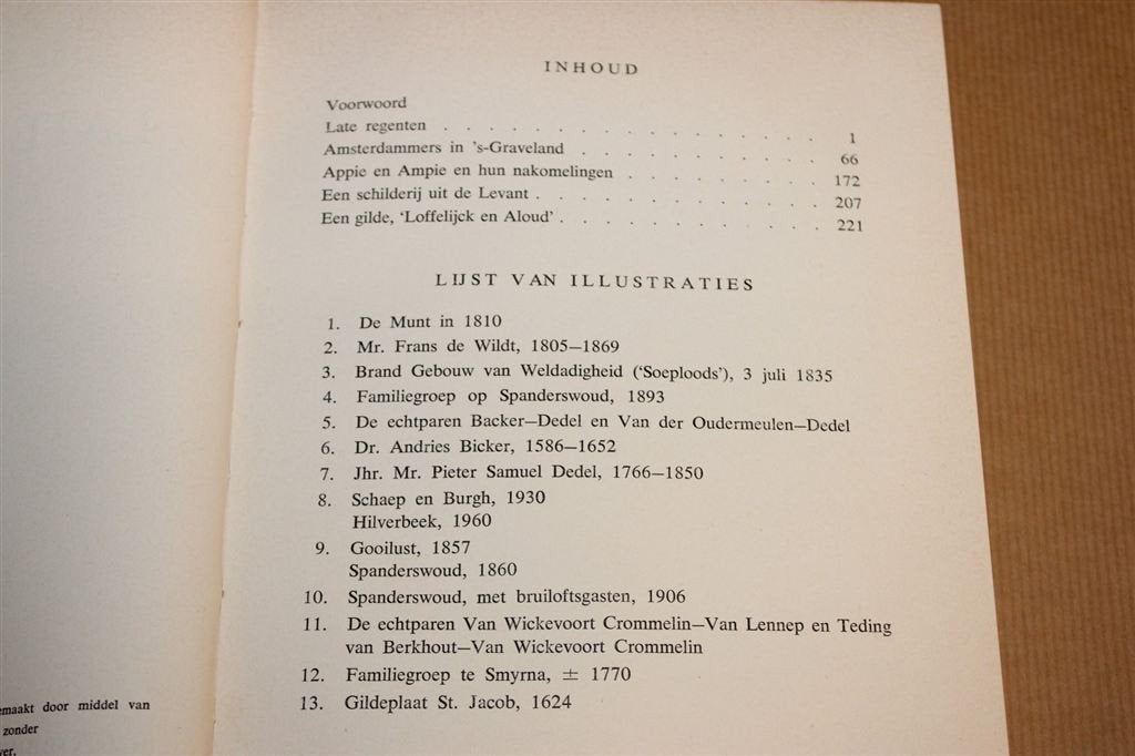 Late Regenten — Burgerij Republiek — Vintage Boek 1962, Ophalen of Verzenden, Gelezen