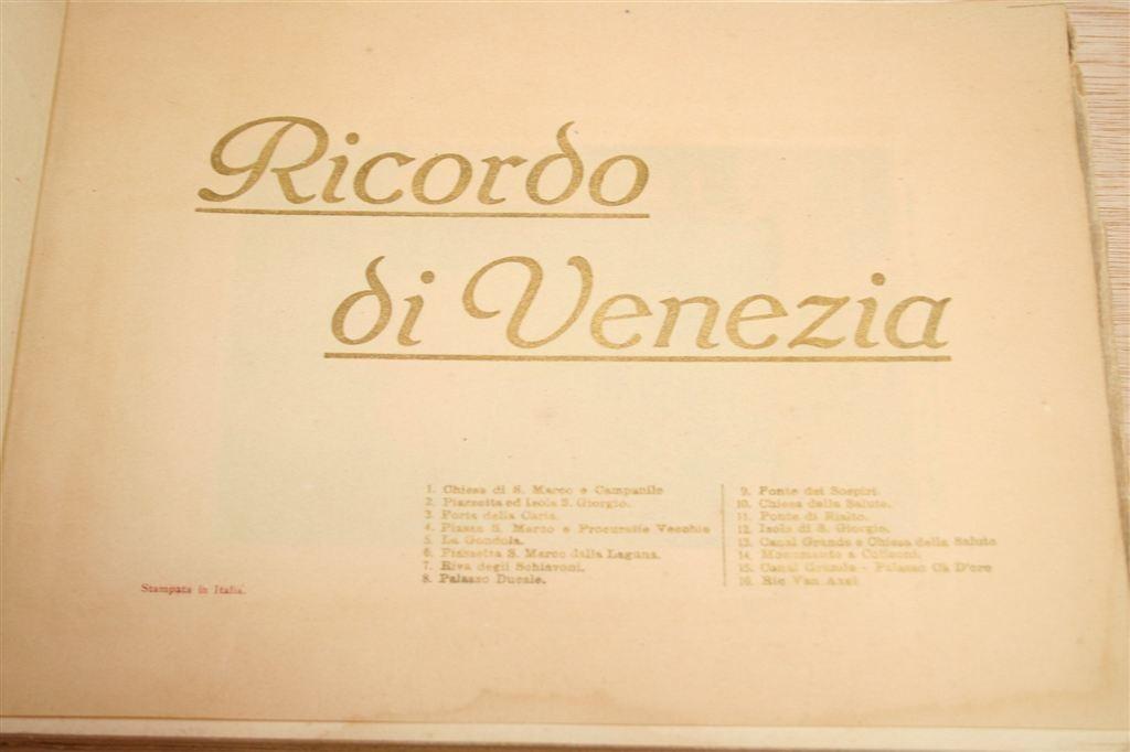 Ricordo di Venezia — Antieke Stadsgezichten [ca. 1900], Ophalen of Verzenden, Gelezen