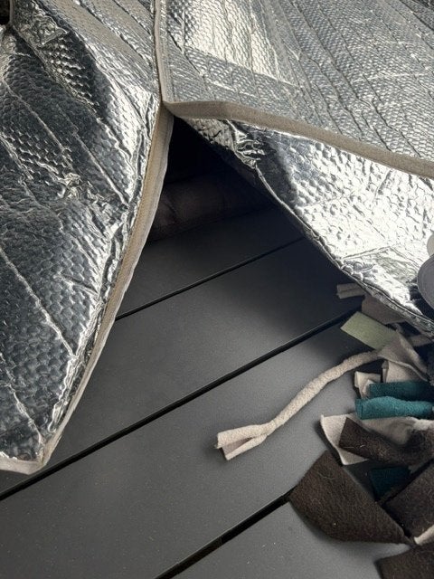Hindermann raam isolatie half integraal of Buscamper, Caravans en Kamperen, Camper-accessoires, Ophalen of Verzenden, Gebruikt