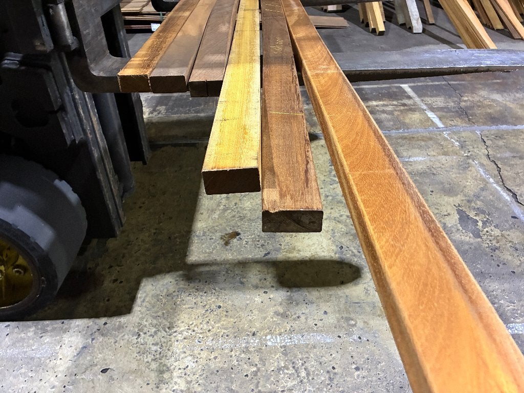 Hardhouten latten regels balkjes 40x70mm € 2,25 m1, Ophalen, Nieuw, Hardhout, 250 cm of meer
