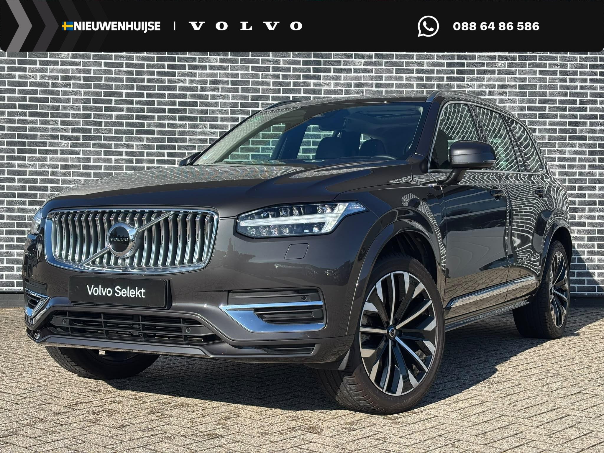 Volvo XC90 2.0 T8 Recharge AWD Ultimate Bright | Long Range, Gebruikt, Euro 6, 4 cilinders, Lichtsensor