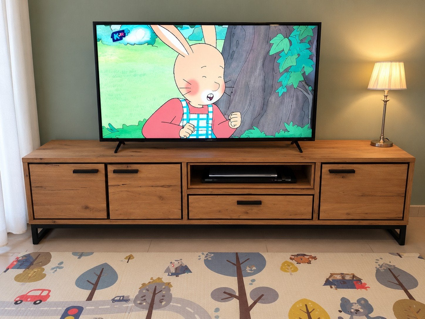 henders en hazel tv meubel, Ophalen, Modern, Industrieel, 150 tot 200 cm, Zo goed als nieuw