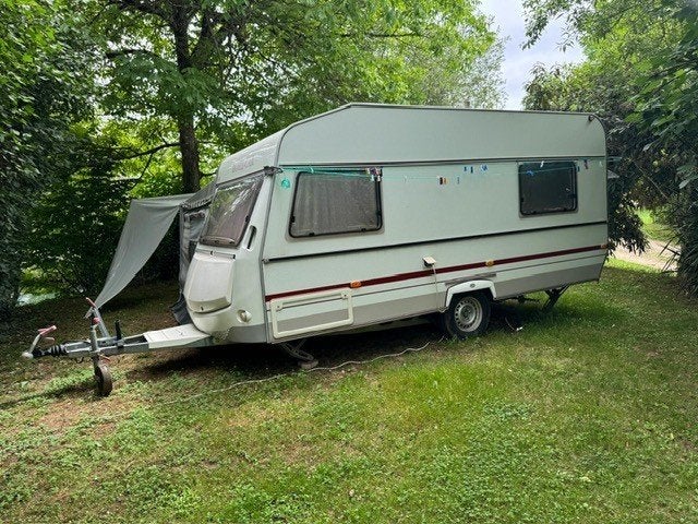 Home car 445 Clarity voortent luifel inventaris COMPLEET, Caravans en Kamperen, Caravans, Home-car, Rondzit, Kachel, 750 - 1000 kg