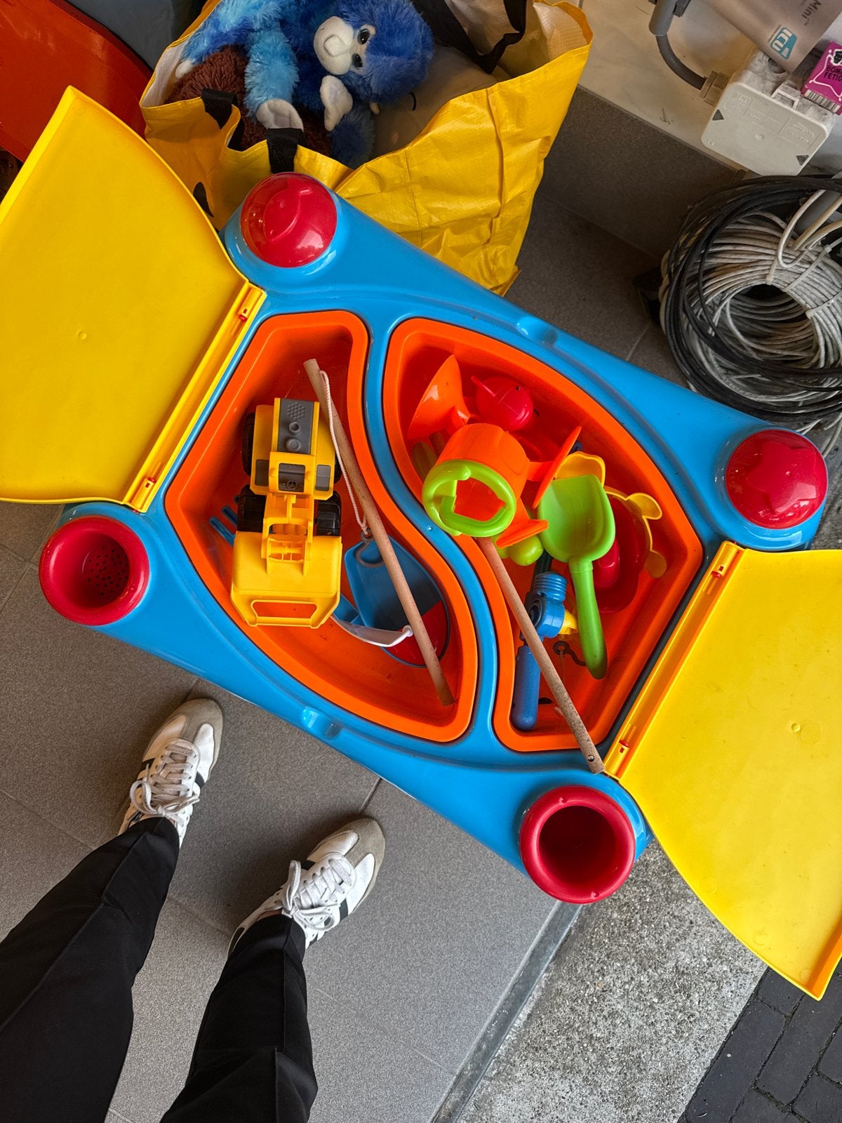 Zand- en watertafel voor kinderen - In prima staat, Ophalen of Verzenden, Zo goed als nieuw