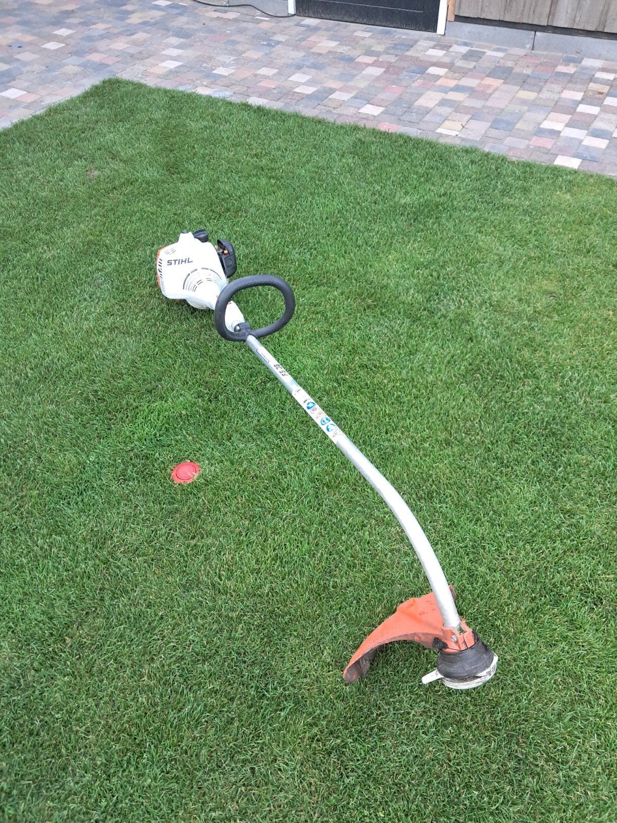 Wolf-Garten grasmaaier met Honda motor en Stihl trimmer, Ophalen, Gebruikt, Benzine-grasmaaier, Wolf-Garten / Stihl