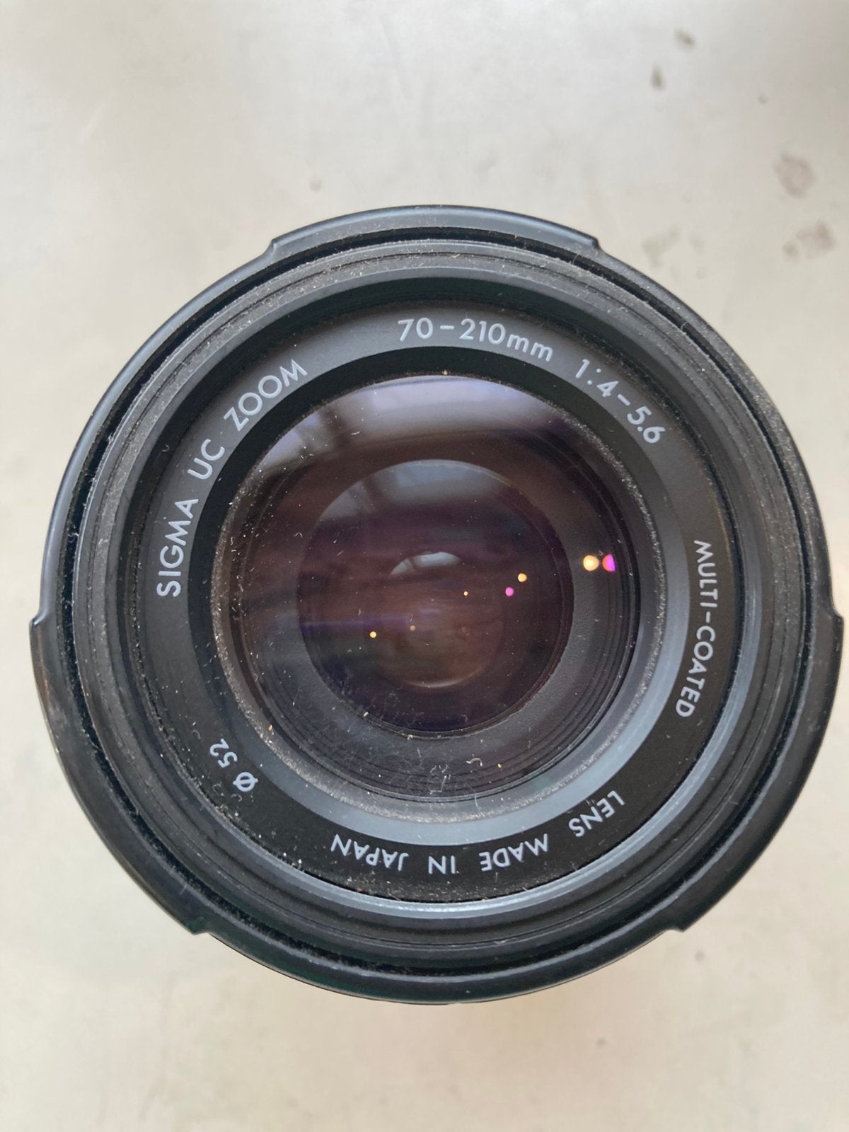 Sigma UC Zoom 70-210mm f/4-5.6 lens voor Canon, B, Gebruikt, A, Zoom