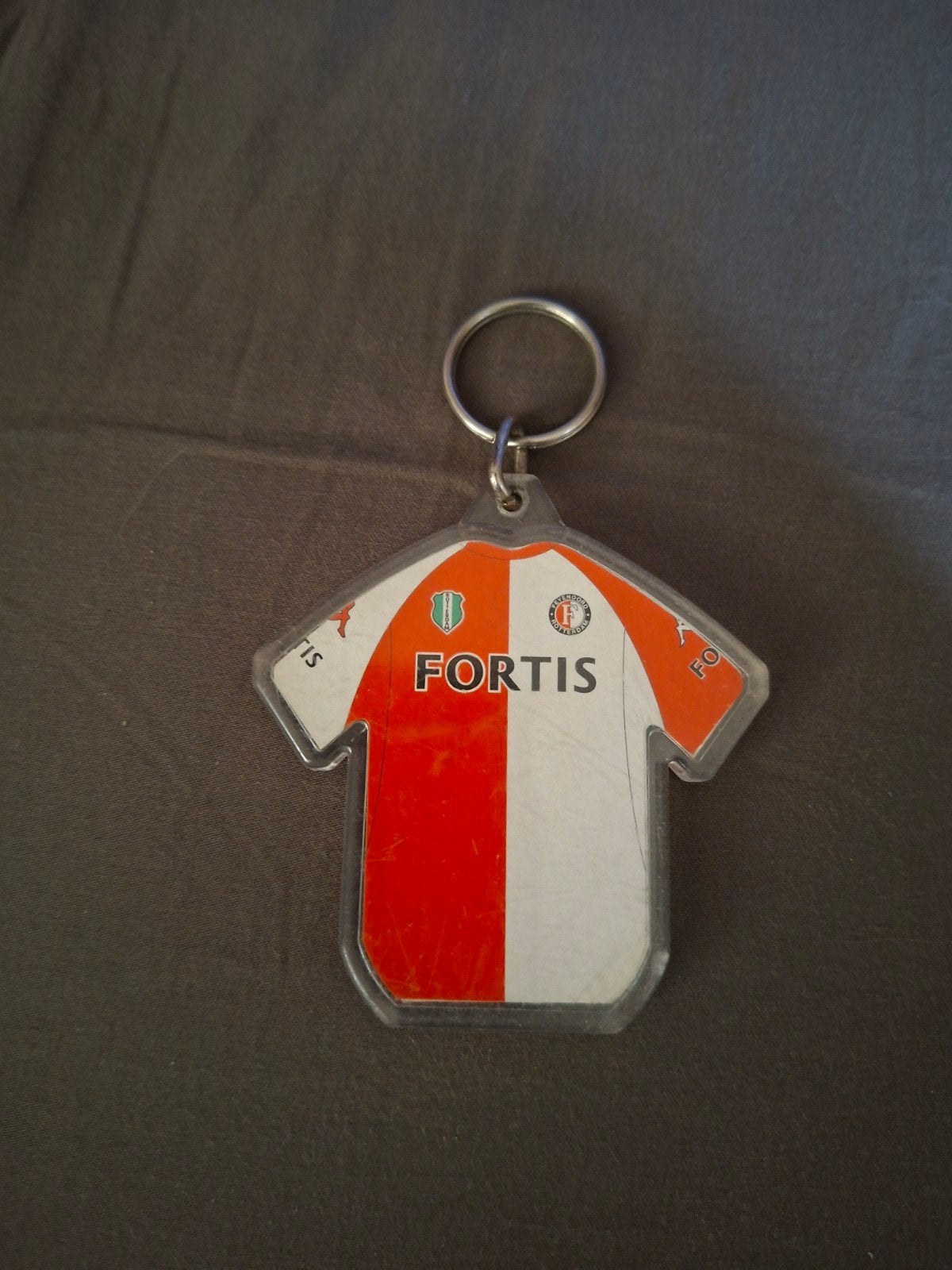 Feyenoord Fortis shirt sleutelhanger, Ophalen of Verzenden, Gebruikt, Sport