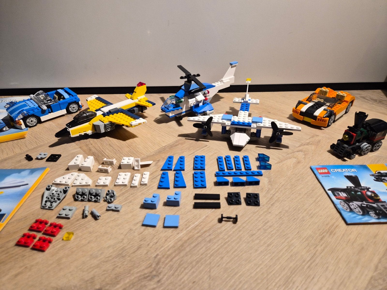 LEGO Creator 3-in-1 sets 6912, 6913, 31015, 31017 & 4098, Ophalen of Verzenden, Gebruikt, Overige merken