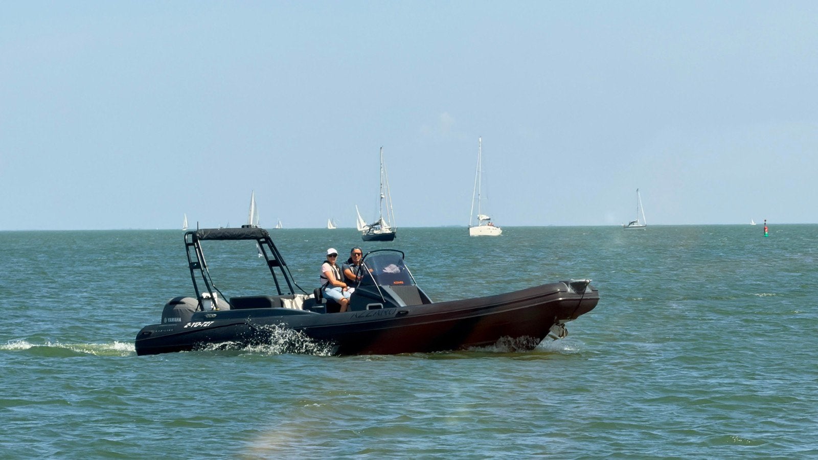 Conrad Pischel RIB 800 x 320 met 2x Yamaha 200pk, Watersport en Boten, Ophalen of Verzenden, Benzine, Yamaha