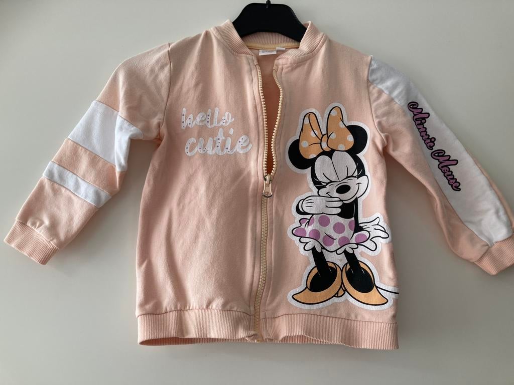 Prachtige Minnie Mouse Disney baby vest maat 98, Ophalen of Verzenden, Zo goed als nieuw, Meisje, Trui of Vest