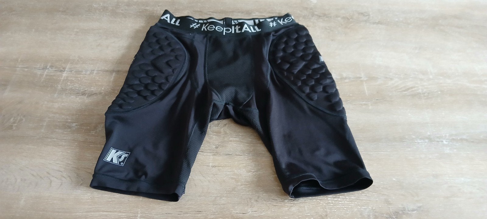 Maat L Keepersport keep it all keepers broek met bescherming, Maat L, Ophalen of Verzenden, Zo goed als nieuw, Broek