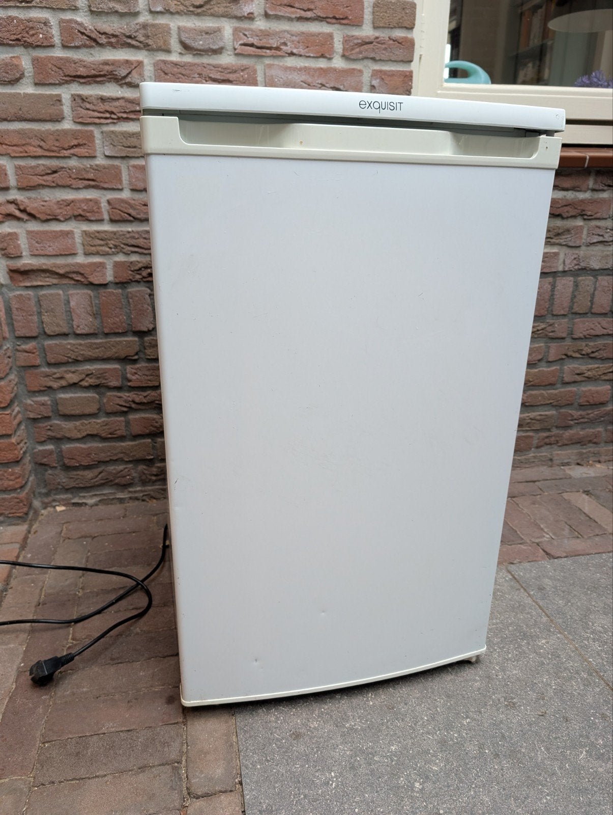 Compacte koelkast met vriesvak - Exquisit KS 124-3 A++, Ophalen, Gebruikt, Minder dan 85 cm, 100 tot 150 liter