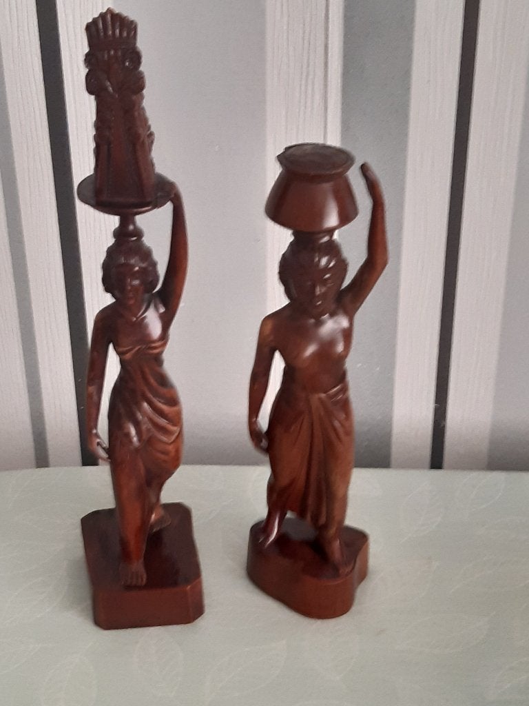 Beeldjes, Ophalen, Oceanië, Houtsnijwerk, 20 - 50 cm