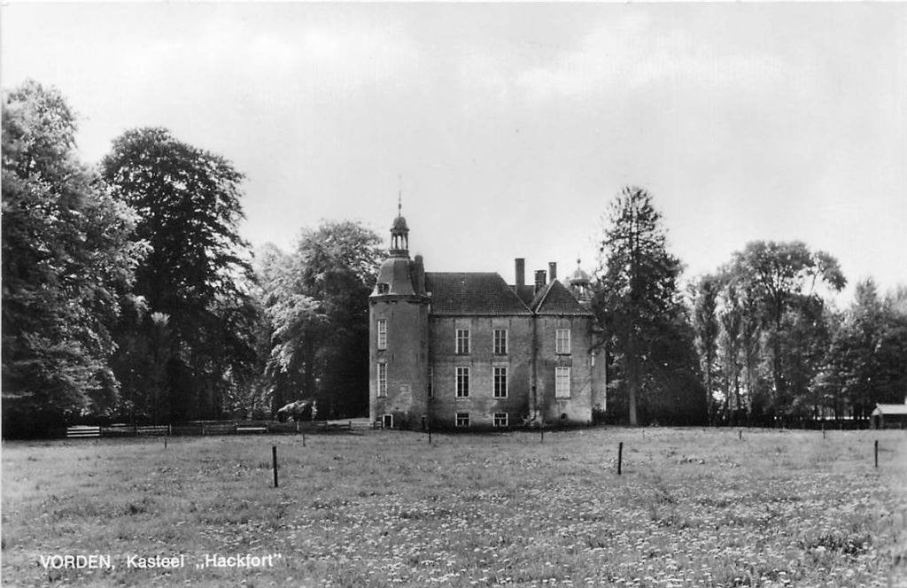 388-459-039 Vorden Kasteel Hackfort, Verzenden, Voor 1920, Gelderland