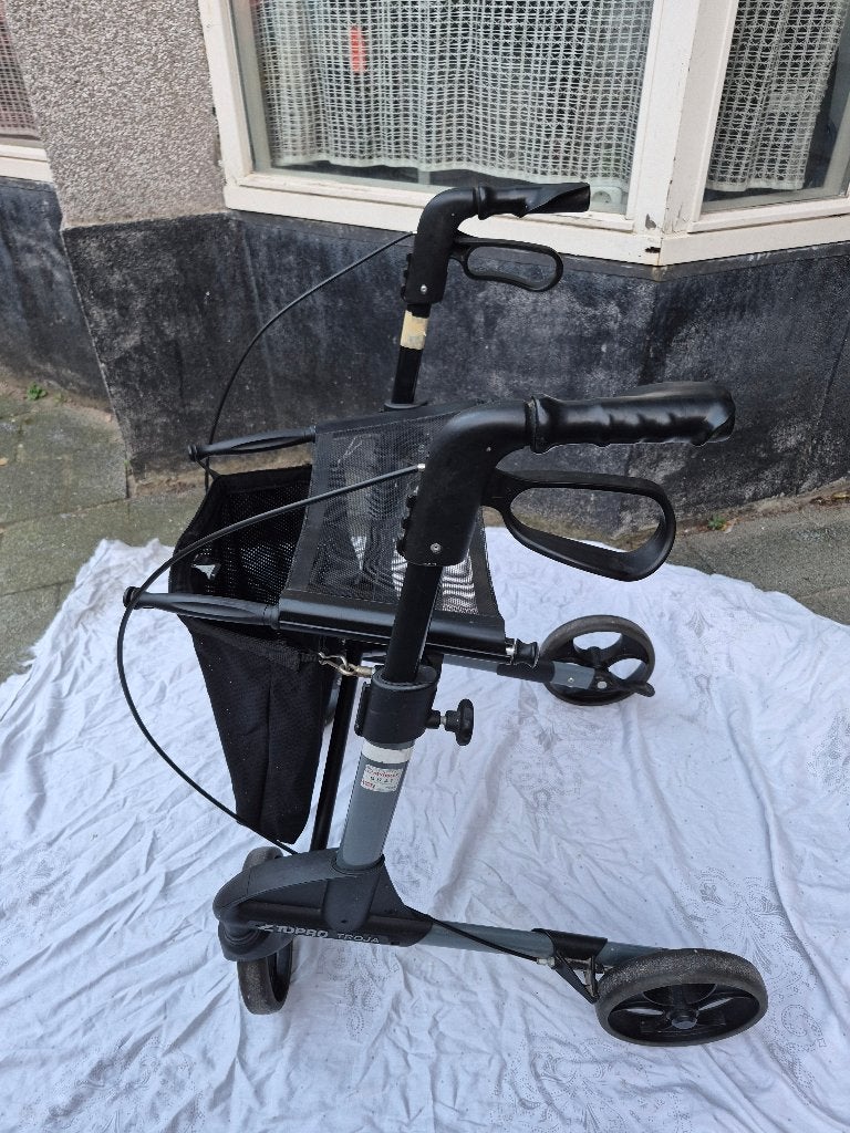 Topro Troja rollator, in zeer goede staat, Ophalen, Opvouwbaar, Gebruikt