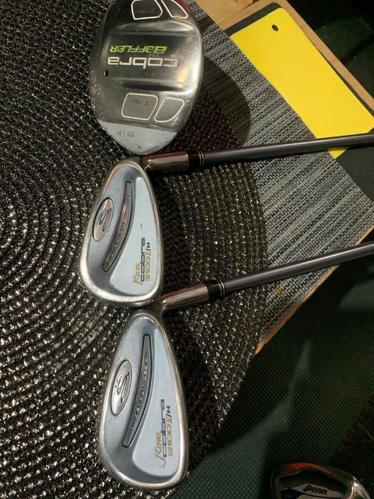 Cobra Golfclubs Set: King Cobra 3100H IJzers & Baffler Hout, Ophalen of Verzenden, Zo goed als nieuw, Set