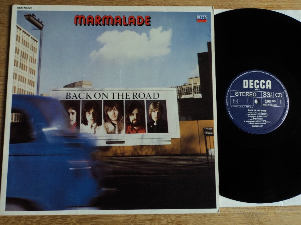 LP MARMALADE                  BACK ON THE ROAD, Cd's en Dvd's, Ophalen of Verzenden, Gebruikt, LP