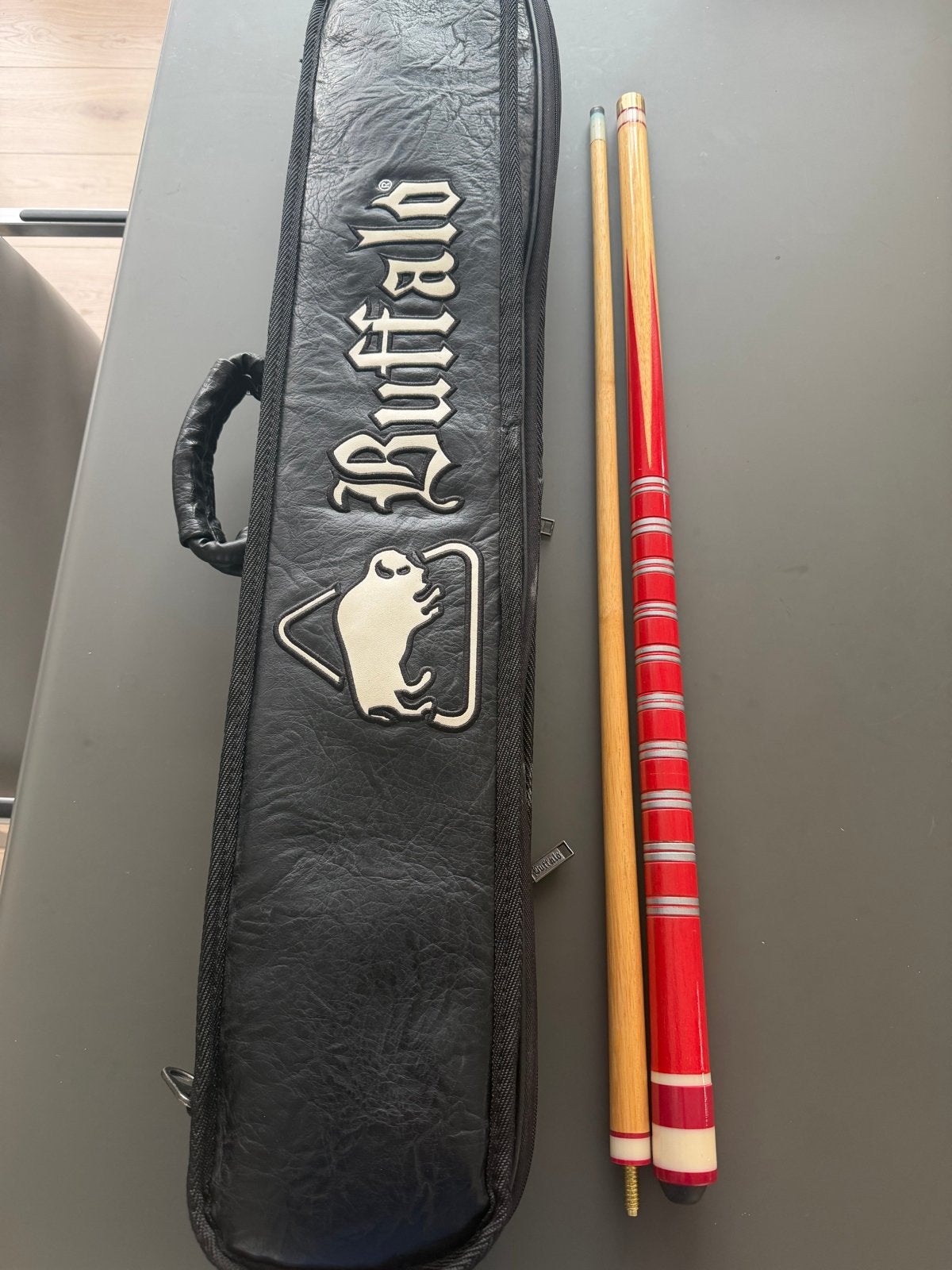 Buffalo Tournament Biljartfoedraal met Keu, Ophalen, Gebruikt, Keu of Ballen