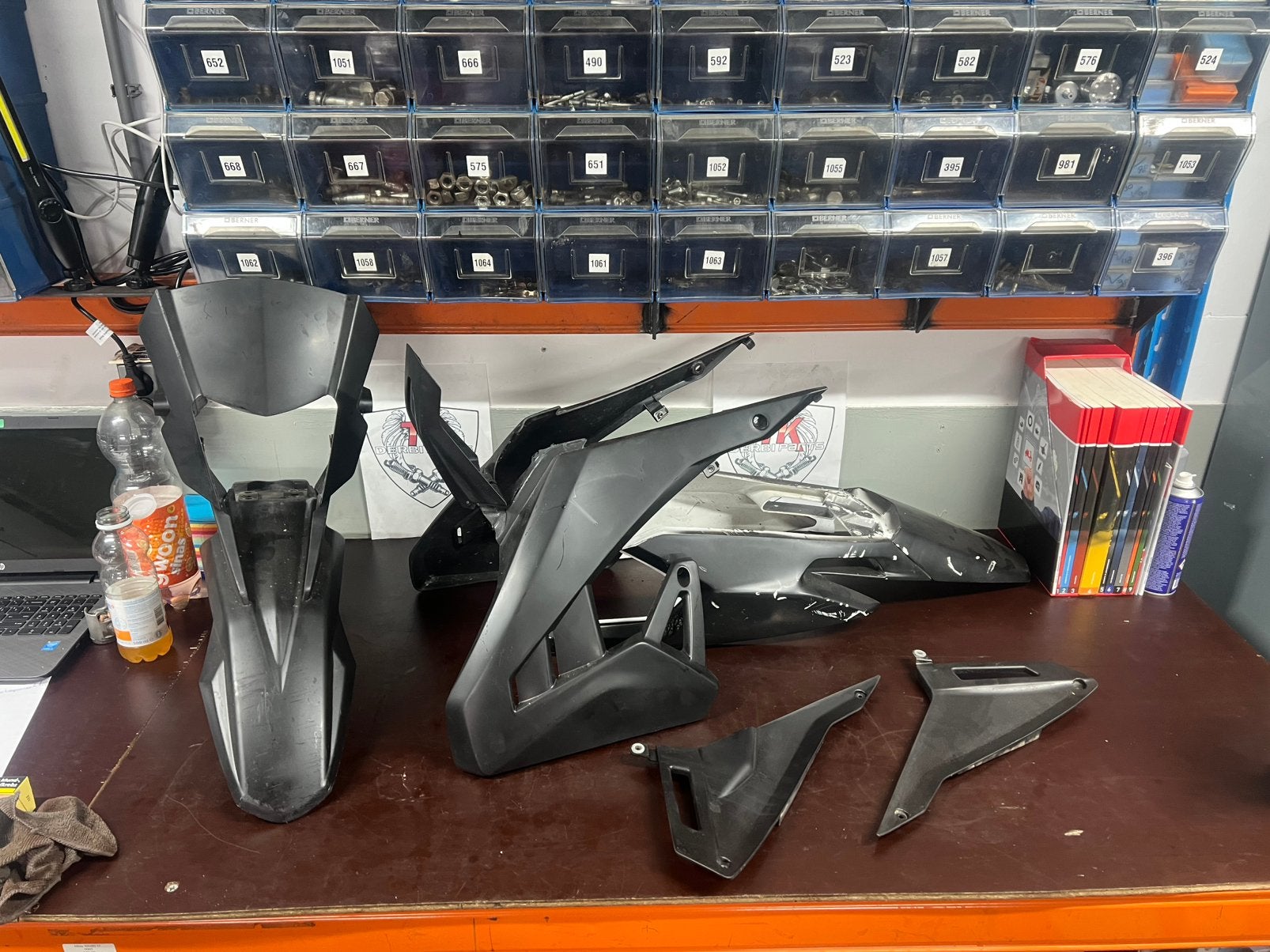 Aprilia sx50 kappenset vanaf 2018, Vanaf 2018, Gebruikt, Kappenset, Derbi/aprilia