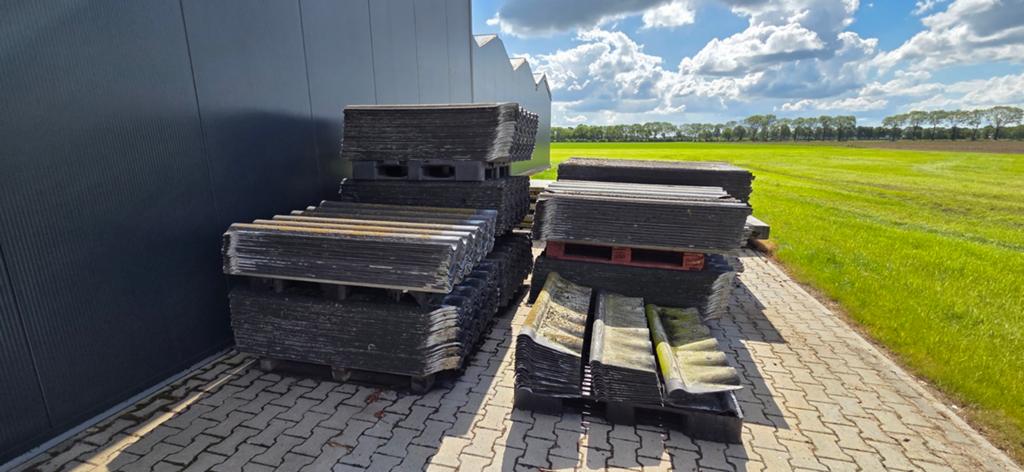 Asbestvrije golfplaten, Doe-het-zelf en Verbouw, Ophalen of Verzenden, Zwart, 15 m² of meer, Golfplaat