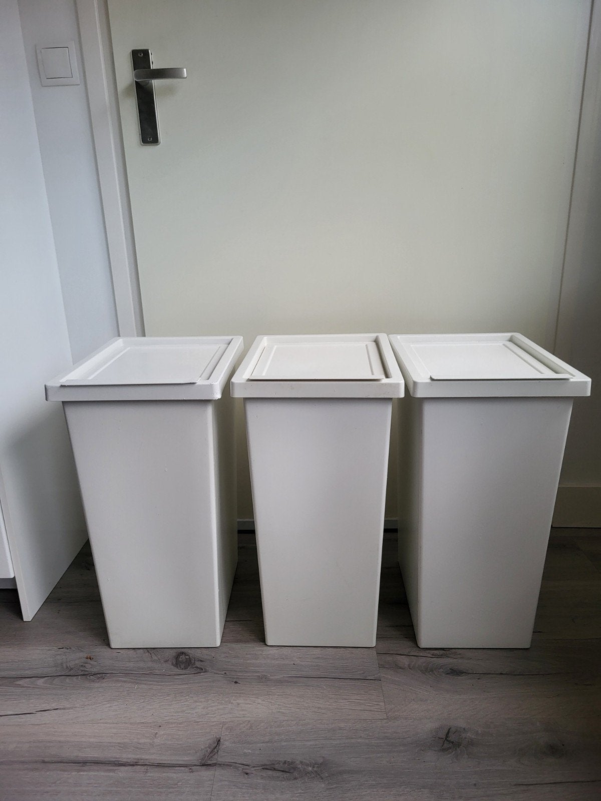 FILUR afvalbakken van IKEA, 42 liter, Ophalen, 50 – 75, Kunststof, Gebruikt