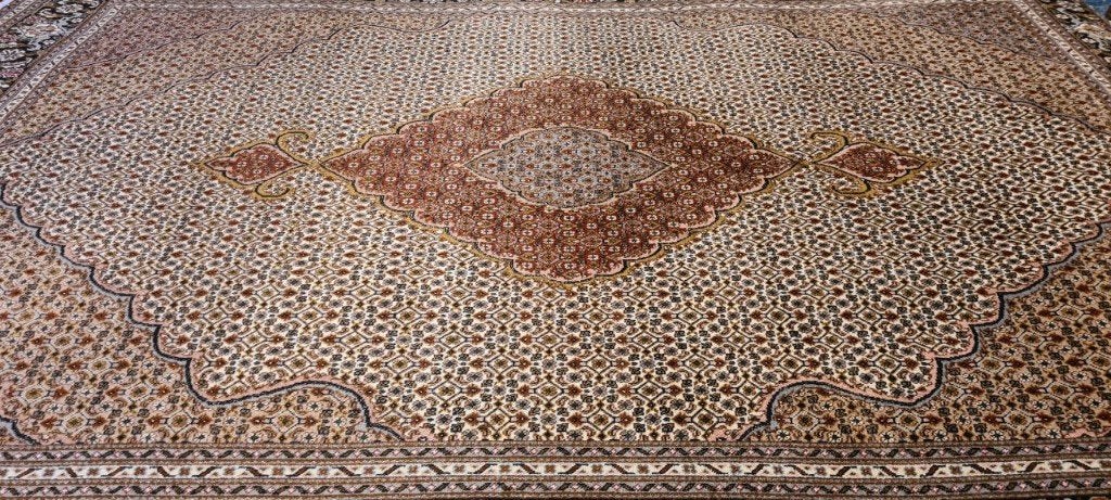 Perzisch tapijt Tabriz mahi 301x201/Vloerkleed/mat/25% sale, Www.simatapijten.nl, 150 tot 200 cm, Ophalen of Verzenden, Info@simatapijten.nl