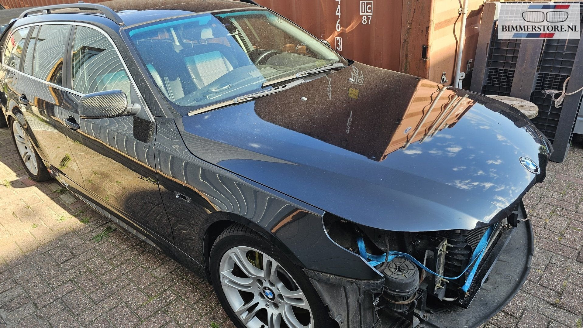 BMW 5 serie E61 525i M54 2004 voor demontage onderdelen kleu, Gebruikt, -, -, Ophalen of Verzenden