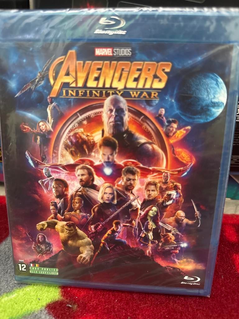 Avengers: Infinity War Blu-ray Disc - Nieuw in verpakking, Ophalen of Verzenden, Nieuw in verpakking, Actie