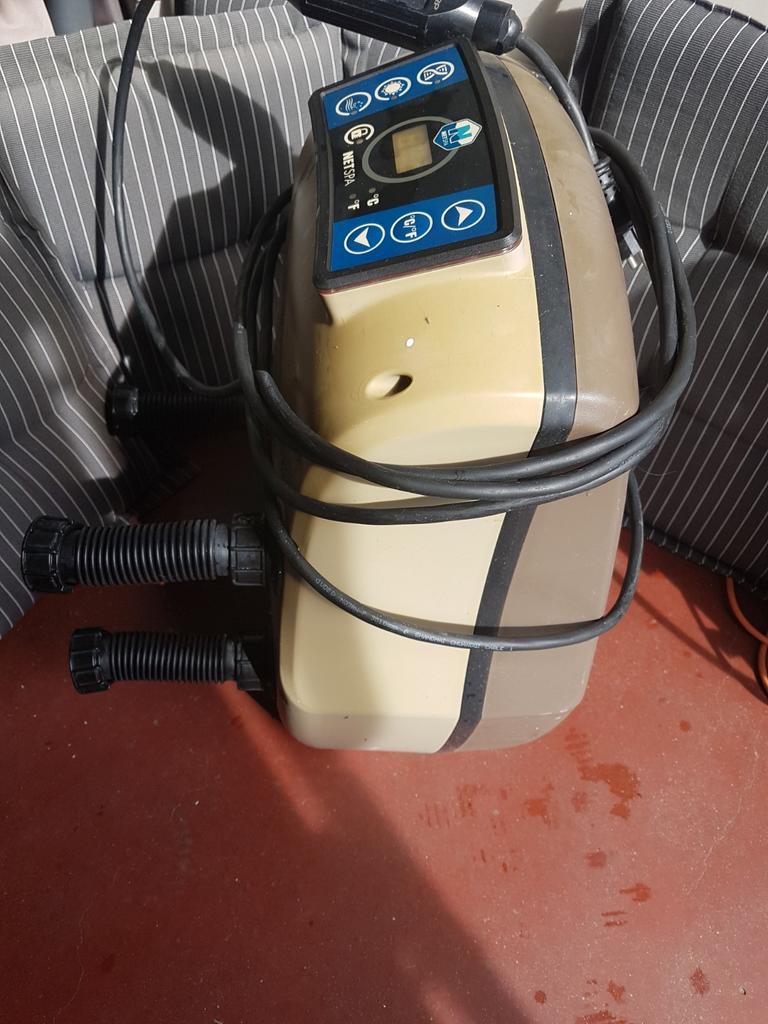 NetSpa motoreenheid bubblebad pomp filter  en verwarming, Ophalen of Verzenden, Pomp